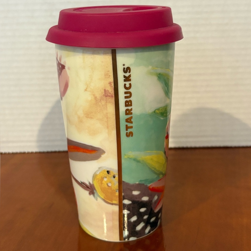 Starbucks Collectible Floral Tumbler - Picture 2 of 5